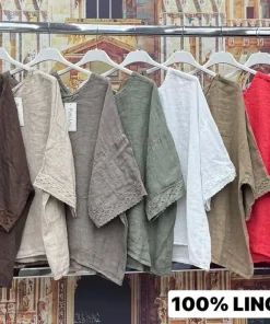 Bluzki damskie wloskie, Size uni ,paczka 6szt mix kolor