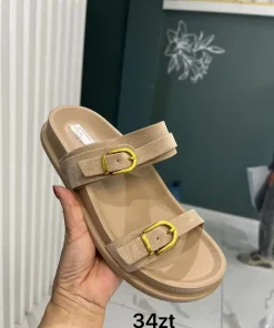 Kapcie DAMSKIE (36-41, 12par) (1klor)