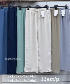 Spodnie damskie,size 2/3-5/6xl,paczka 12szt,mix kolor