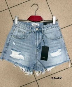 Spodenki jeansowe Damskie ,size 34-42,paczka 10szt,1kolor