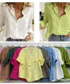 Bluzki damskie wloskie, Size uni ,paczka 6szt mix kolor