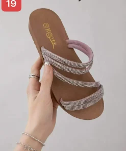 Sandaly DAMSKIE (36-41, 12par) 1 kolor