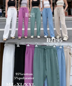 Spodnie damskie,size m/l-xl/2xl,paczka 12szt,mix kolor
