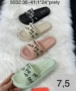 Klapki DAMSKIE(36-41, 24par) mix kolor