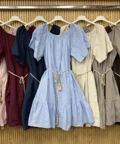 Sukienki damskie wloskie, Size uni ,paczka 6szt mix kolor