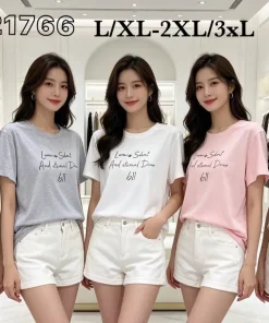 Bluzki damskie,size l/xl-2/3xl,paczka 10szt ,mix kolor