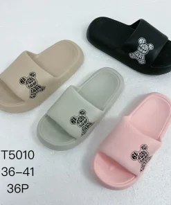 Klapki DAMSKIE (36-41, 36par)mix kolor