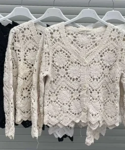 Bluzki damskie wloskie, Size uni ,paczka 6szt mix kolor