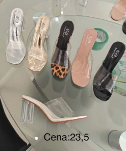 klapki na kotunie DAMSKIE (36-41, 12par) 1 kolor