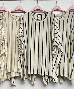 Bluzki damskie wloskie, Size uni ,paczka 6szt mix kolor