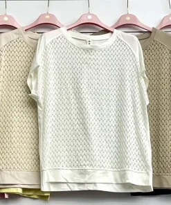 Bluzki damskie wloskie, Size uni ,paczka 6szt mix kolor