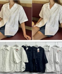 Bluzki damskie wloskie, Size uni ,paczka 6szt mix kolor