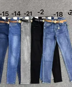 Jeansy Damskie ,size 34-42,paczka 10szt,1kolor
