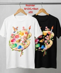Bluzki damskie , Size m-2xl,paczka 8szt mix kolor