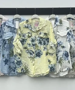 Bluzki damskie wloskie, Size uni ,paczka 6szt mix kolor