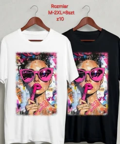 Bluzki damskie , Size m-2xl,paczka 8szt mix kolor