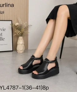 Sandaly DAMSKIE (36-41, 8par) 1 kolor