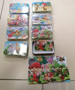 ZABAWKI Puzzle,12szt/Paczka