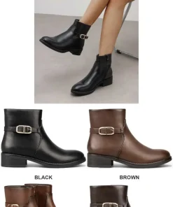 Buty Botki Damskie (36-41, 12par) 1 kolor