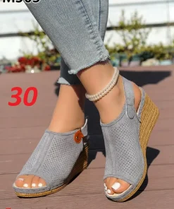 Sandaly Damskie (36-41, 12par) 1kolor
