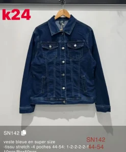 Kurtki Jeansowe damskie,size 44-54, paczka 10szt ,1kolor