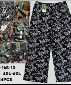 Spodnie Damskie,Size l-6xl, paczka 12szt, mix kolor