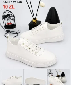 Buty Sportowe DAMSKIE (36-41, 12par) 1 kolor