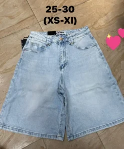 Spodenki jeansowe Damskie ,size xs-xl,paczka 12szt,1kolor