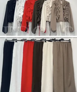 Komplety damskie WŁOSKA ,Size uni ,paczka 6szt mix kolor