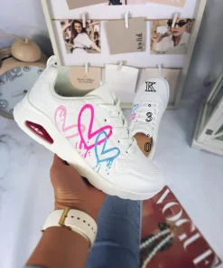 Buty Sportowe DAMSKIE (36-41, 12par)1 kolor