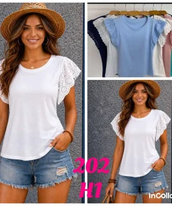 Bluzki damskie,size m/l-l/xl,paczka 12szt ,mix kolor
