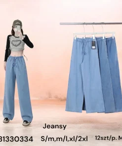 Jeansy Damskie,Size m/l-xl/2xl, paczka 12szt, mix kolor