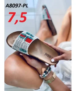 Kapcie Damskie (36-41, 12par) (1klor)