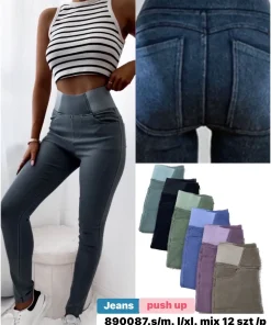 Jeansy Damskie,Size s/m-l/xl,paczka 12szt, mix kolor