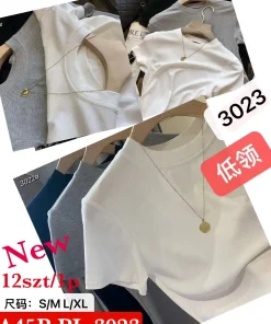 Bluzki Damskie,Size s/m-l/xl, paczka 12szt, mix kolor