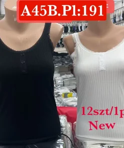 Bluzki Damskie,Size uni, paczka 12szt, mix kolor