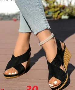 Sandaly Damskie (36-41, 12par) 1kolor