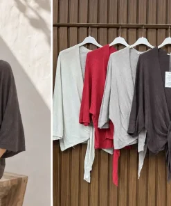 Bluzki damskie WŁOSKA ,Size uni ,paczka 6szt mix kolor