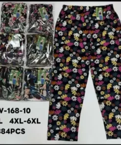 Spodnie Damskie,Size l-6xl, paczka 12szt, mix kolor