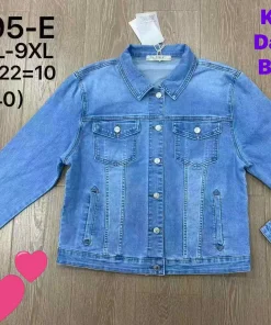 Kurtki Jeansowe Damskie ,size 5-9xl,paczka 10szt,1kolor