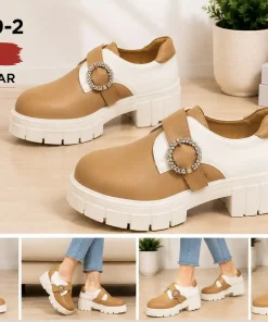 Buty Półbuty DAMSKIE (36-41, 12par) 1 kolor