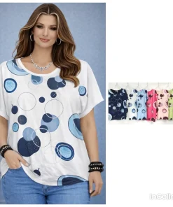 Bluzki damskie,size xl/2xl-2/3xl,paczka 12szt ,mix kolor