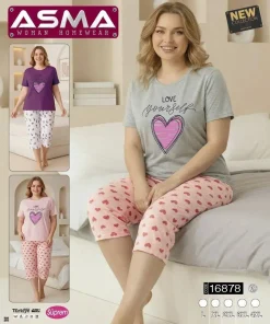Piżamy Damskie,Size l-4xl,paczka 15szt, mix kolor