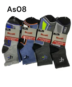 Skarpety MĘSKIE,Size 40-46, paczka 40szt, mix kolor