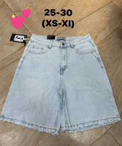 Spodenki jeansowe Damskie ,size xs-xl,paczka 12szt,1kolor