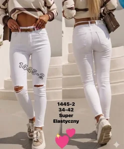 Jeansy damskie,size 34-42,paczka 10szt ,1kolor