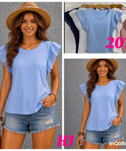 Bluzki damskie,size m/l-l/xl,paczka 12szt ,mix kolor