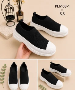 Buty Półbuty DAMSKIE (36-41, 12par) 1 kolor