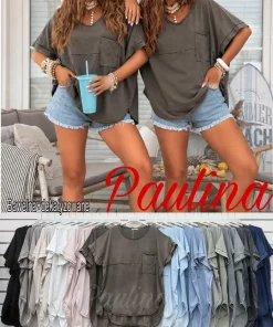 Bluzki damskie,size uni,paczka 6szt ,mix kolor