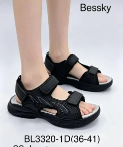 Sandaly DAMSKIE (36-41, 8par) 1 kolor